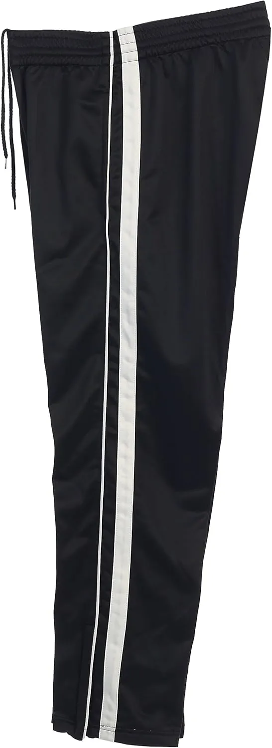 Gioberti Mens Athletic Track Pants with Zip Bottom