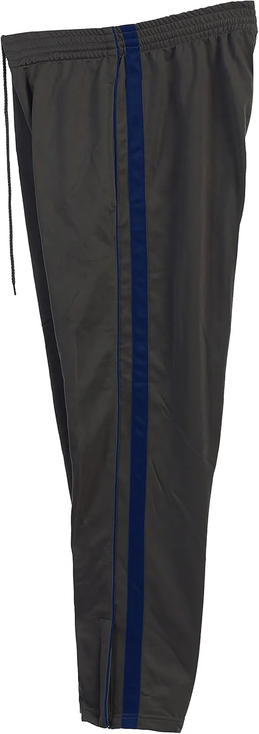 Gioberti Mens Athletic Track Pants with Zip Bottom