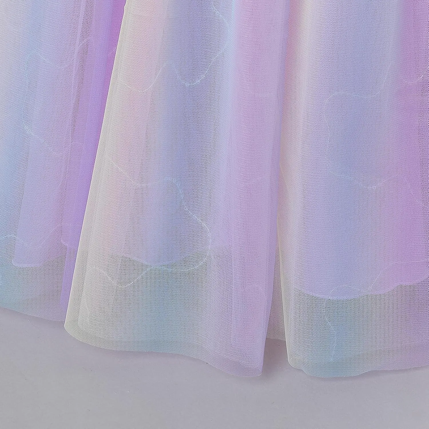 IDOPIP Sequin Flower Girl Lace Dress for Kids Wedding Pageant Party Formal Long Gown Princess First Communion Tulle Dresses