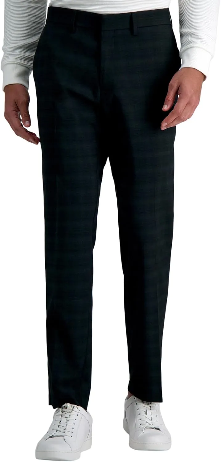 Kenneth Cole REACTION Men's Stretch Patterned Slim Fit Dress Pant