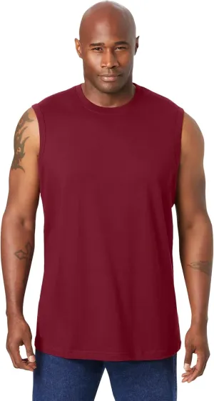 KingSize Men's Big & Tall Shrink-Less Lightweight Muscle T-Shirt