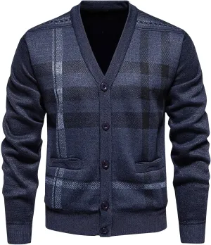 Knit Cardigan Sweaters for Men Shawl Collar Cardigan Button Down Cardigan Sweater Open Front Cardigan Casual Sweaters