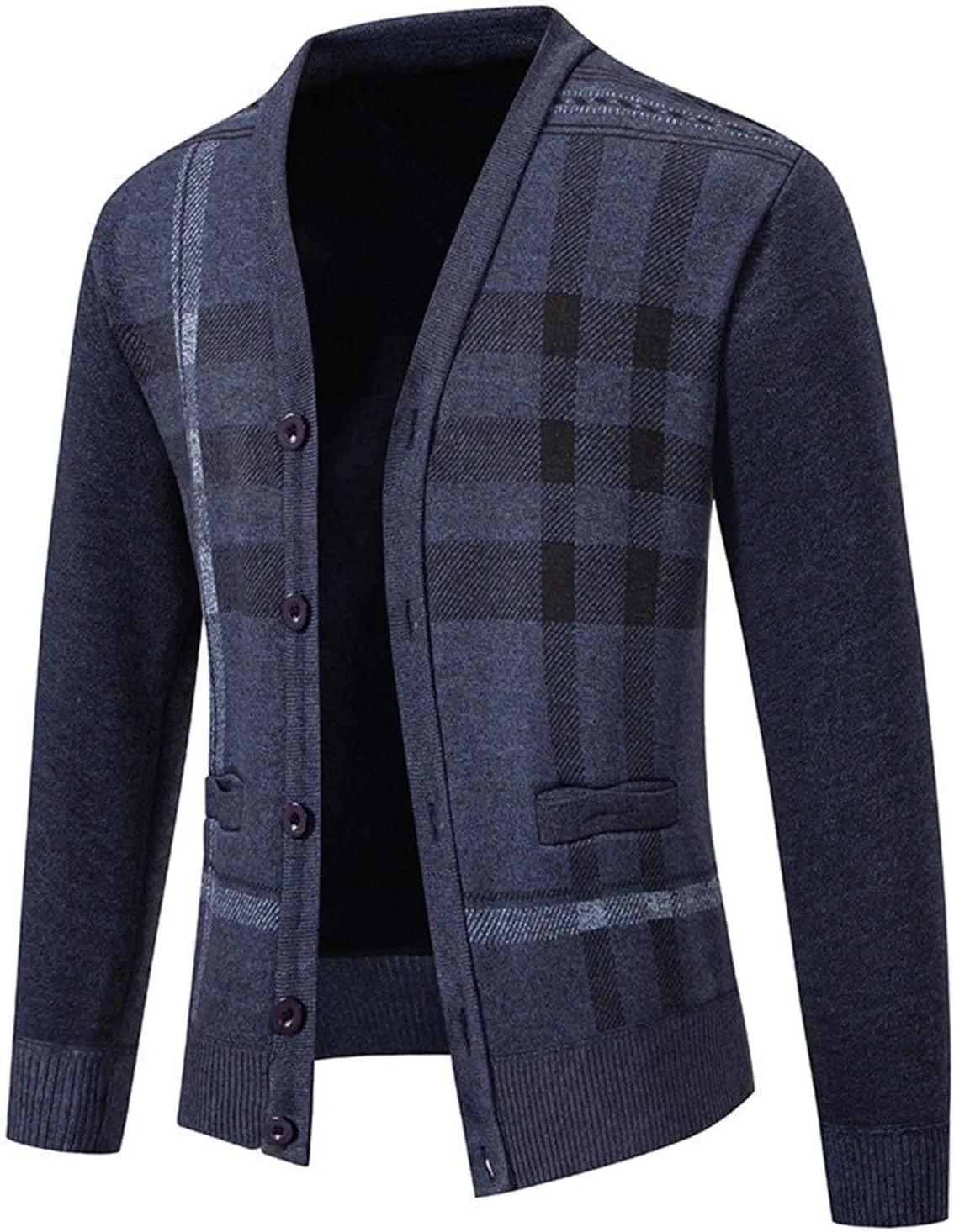 Knit Cardigan Sweaters for Men Shawl Collar Cardigan Button Down Cardigan Sweater Open Front Cardigan Casual Sweaters