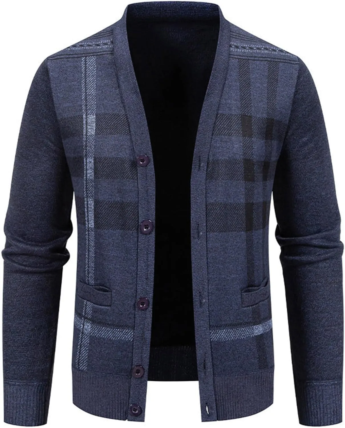 Knit Cardigan Sweaters for Men Shawl Collar Cardigan Button Down Cardigan Sweater Open Front Cardigan Casual Sweaters