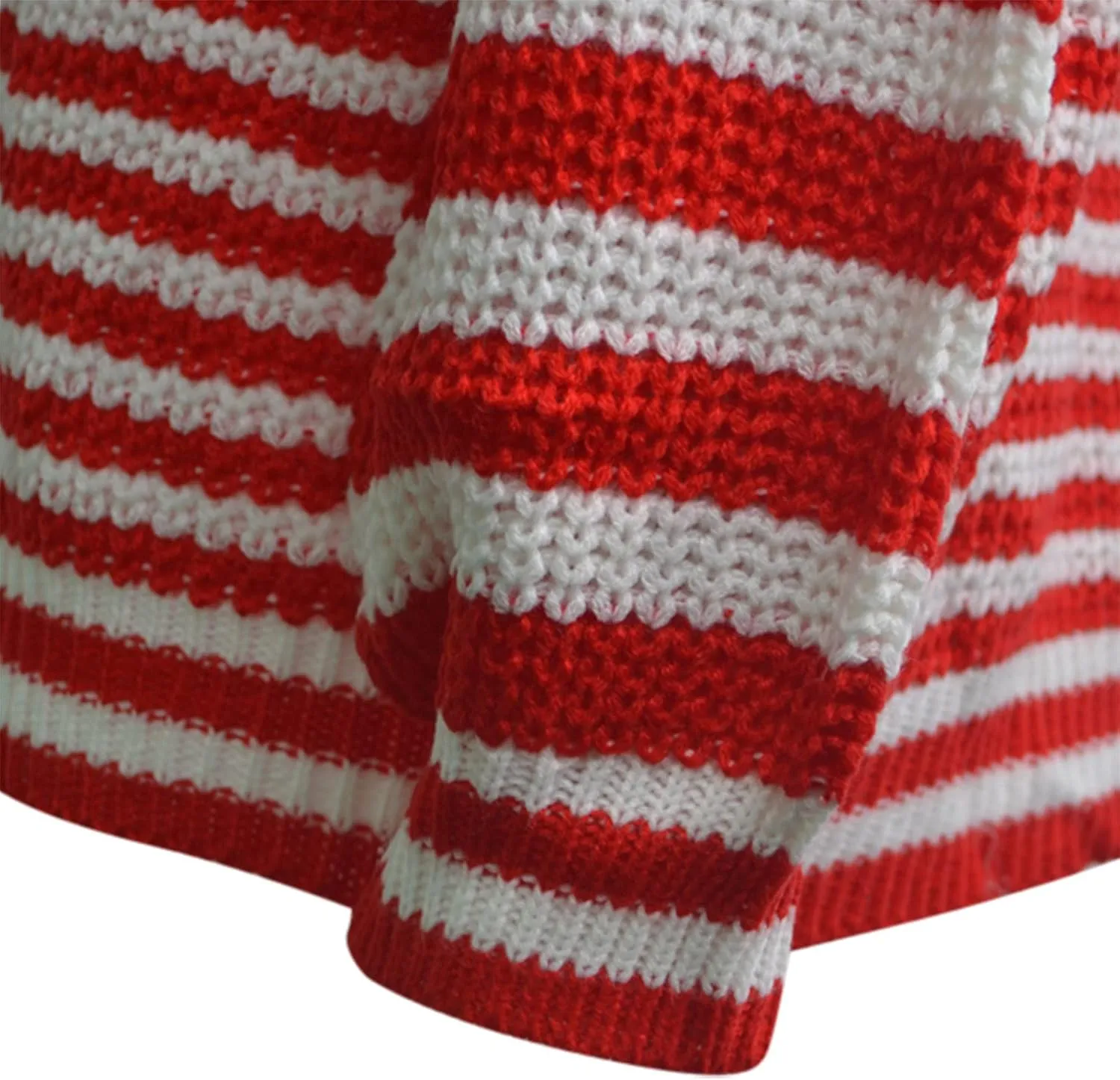 Ladies Multicolor Knitted Sweater Stitching Striped Cardigan Long-Sleeved Sweater Coat Womens Cardigans 2X