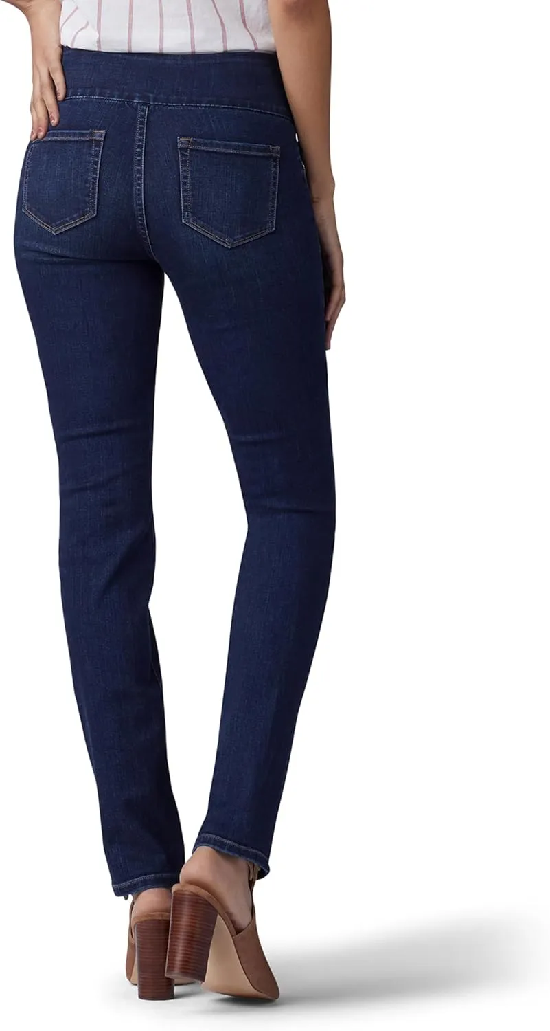 Lee Women's Sculpting Slim Fit Slim Leg Pull On Jean