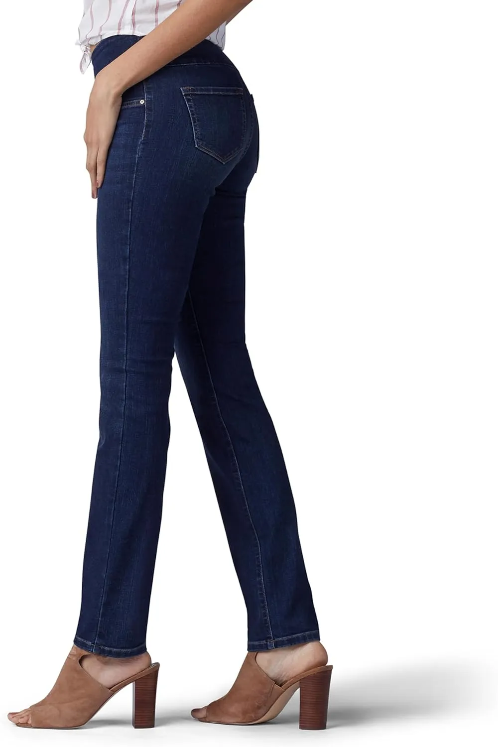 Lee Women's Sculpting Slim Fit Slim Leg Pull On Jean