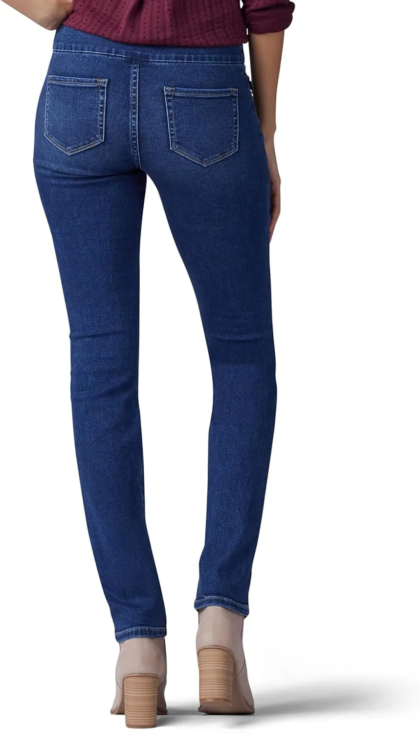 Lee Women's Sculpting Slim Fit Slim Leg Pull On Jean