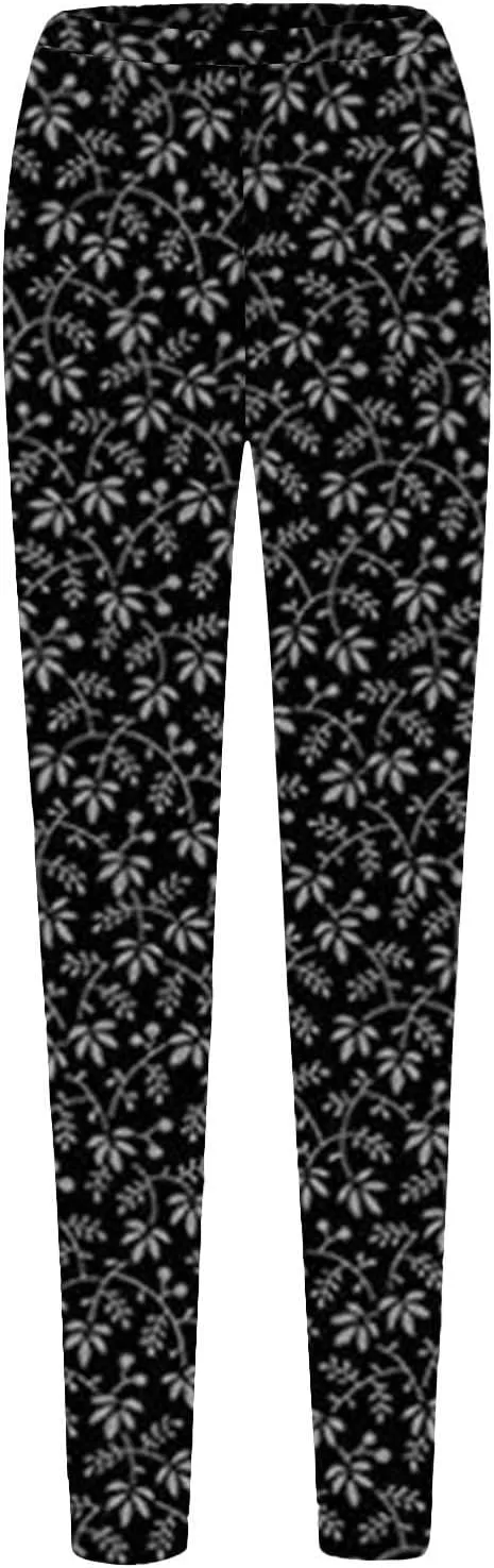Leggings for Women Non See Through Patterned Pants Women Exercise Pants for Women Petite