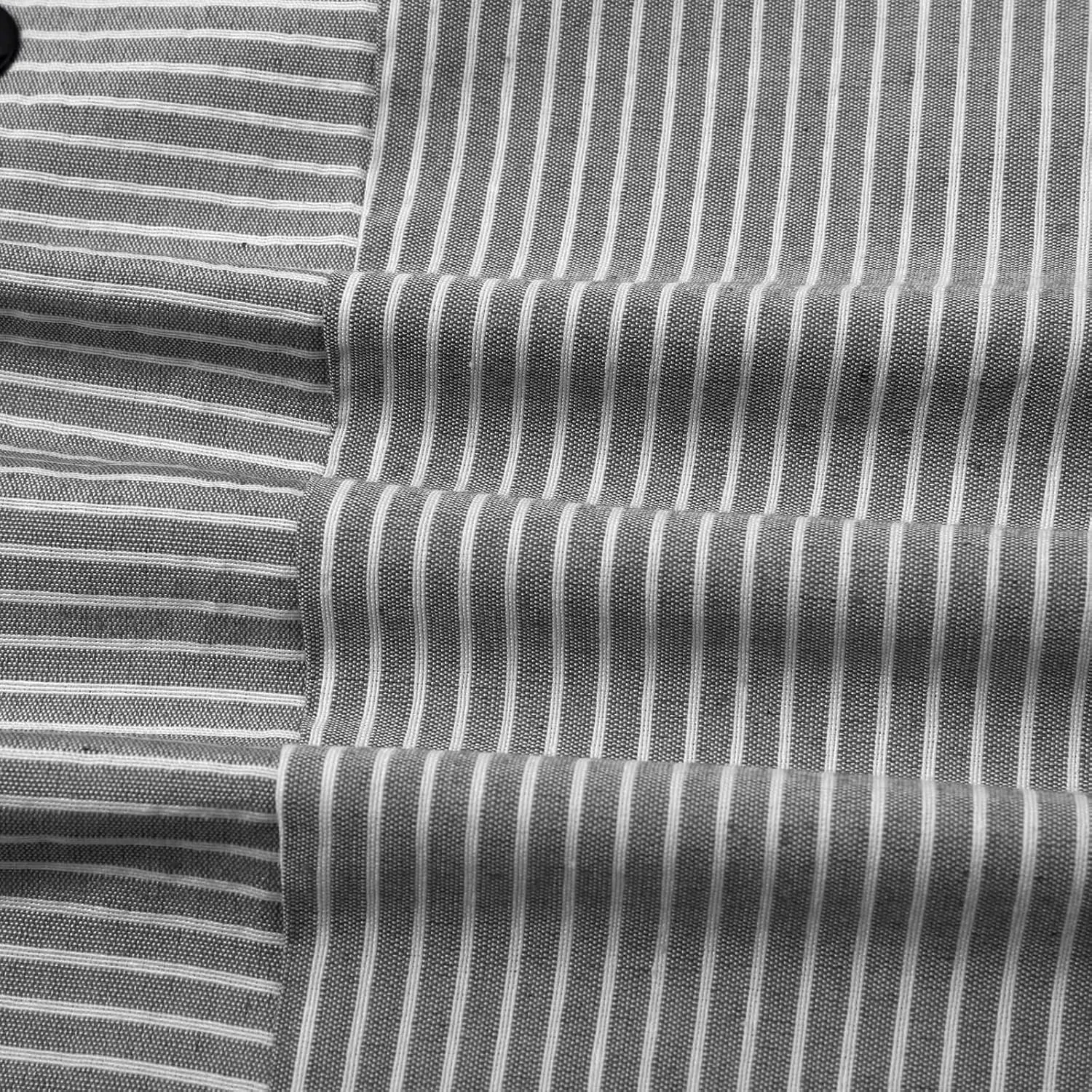 Linen Pants Women Summer Petite Striped Pants Ladies Gauze Pant Women's Pull On Trousers for Women Striped Pants