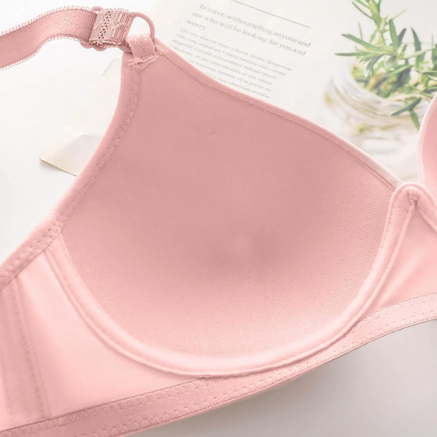Lingerie for Women 2 Piece Set Women Underwear Brassiere White Lace Bralette Filifit Sculpting Uplift Bra