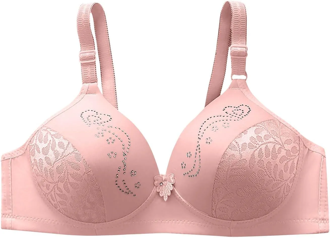 Lingerie for Women 2 Piece Set Women Underwear Brassiere White Lace Bralette Filifit Sculpting Uplift Bra