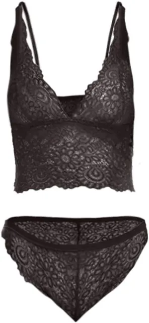 Lingerie Sets for Women Sexy Bodysuit Women Lace Sexy Set and Bra Panty Bralette Lace