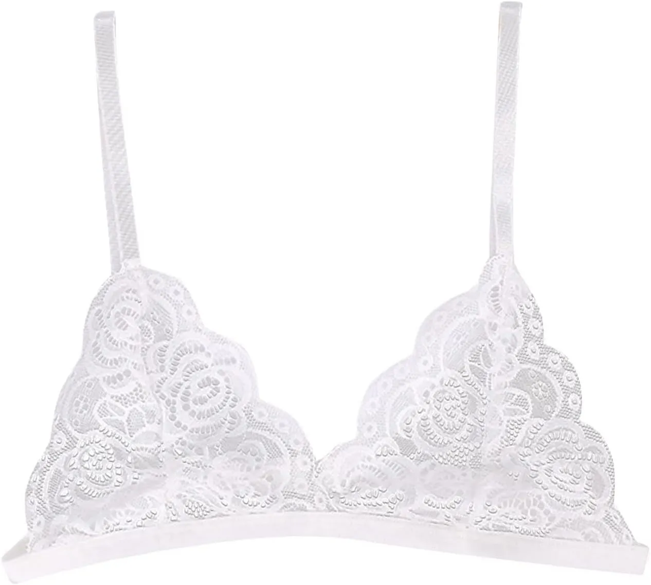 Lingerie Sets for Women Sexy Padded Triangle Floral Lace Bralette Shape Wear Lingerie Underwear Lingerie