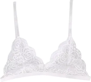 Lingerie Sets for Women Sexy Padded Triangle Floral Lace Bralette Shape Wear Lingerie Underwear Lingerie