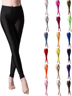 Litetao Womens Leggings High Waisted Elastic Waist Workout Sport Gym Bottoms Pants Skinny Yoga Legging Pants Slim Fit