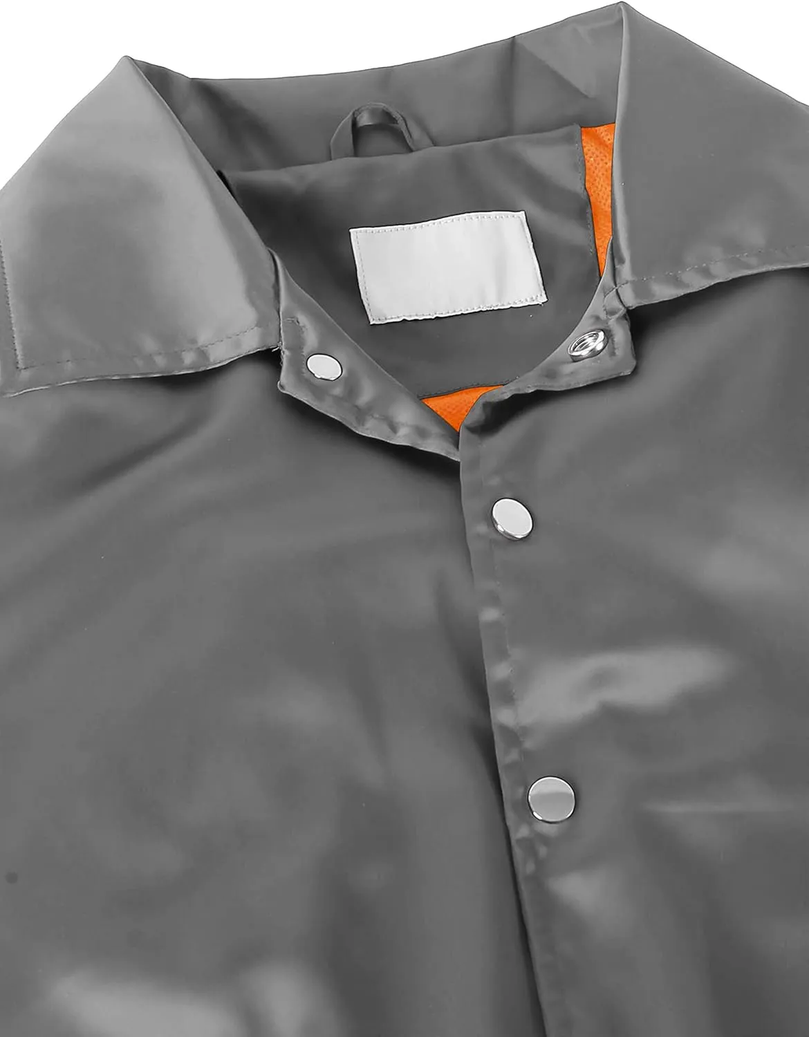 Ma Croix Luxurious Satin Bomber Jacket Button Up Premium Street Inspired Activewear