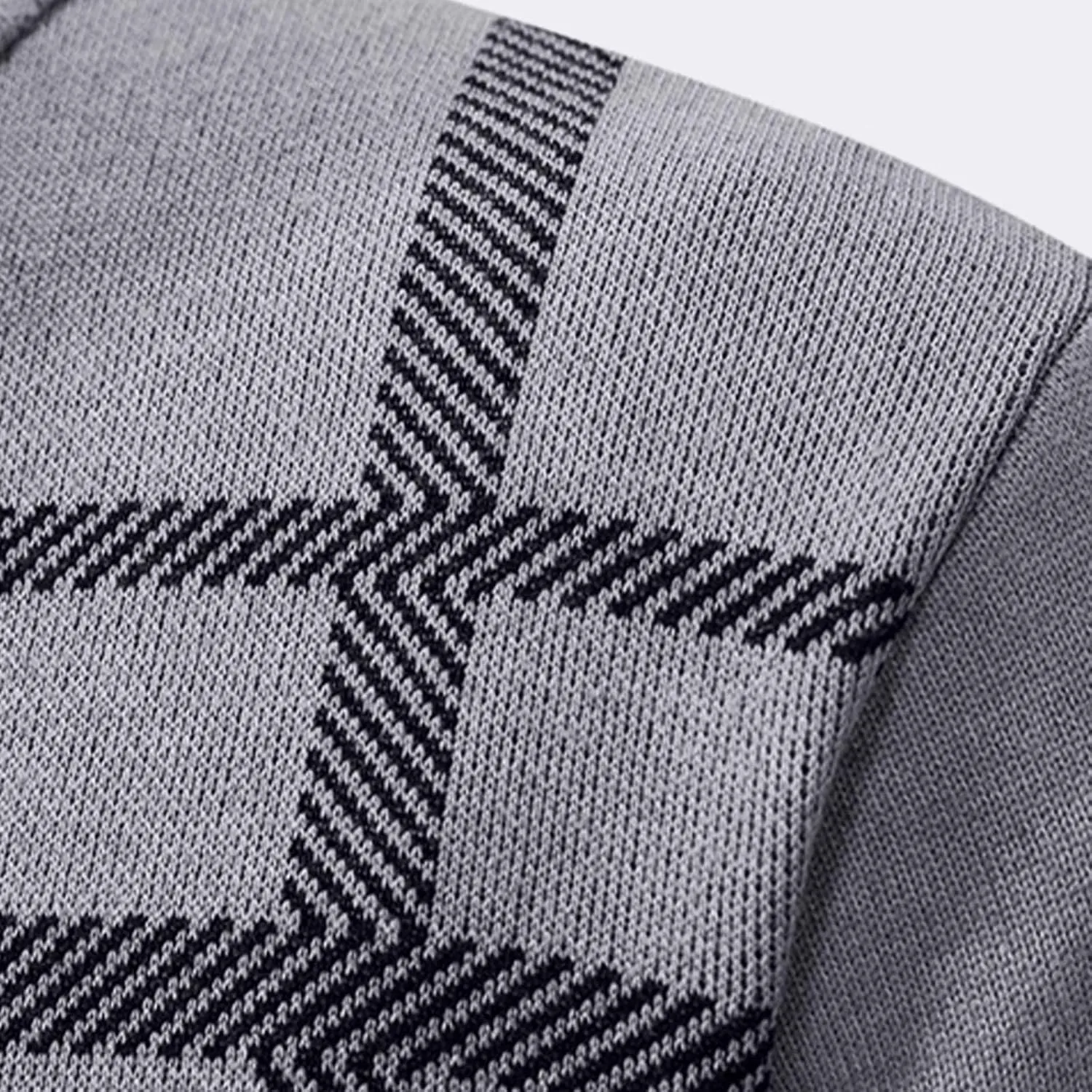 Mens Cardigan Sweater Fall Knitted Cardigan Full Zip Up Sweater Stand Collar Long Sleeve Sweater Fall Cardigan