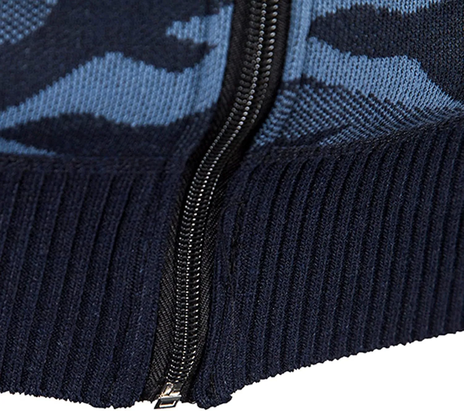 Mens Cardigan Sweater, Men's Cardigan Sweaters Casual Slim Fit Full Zip Sweaters Knitted Cardigan with Pockets