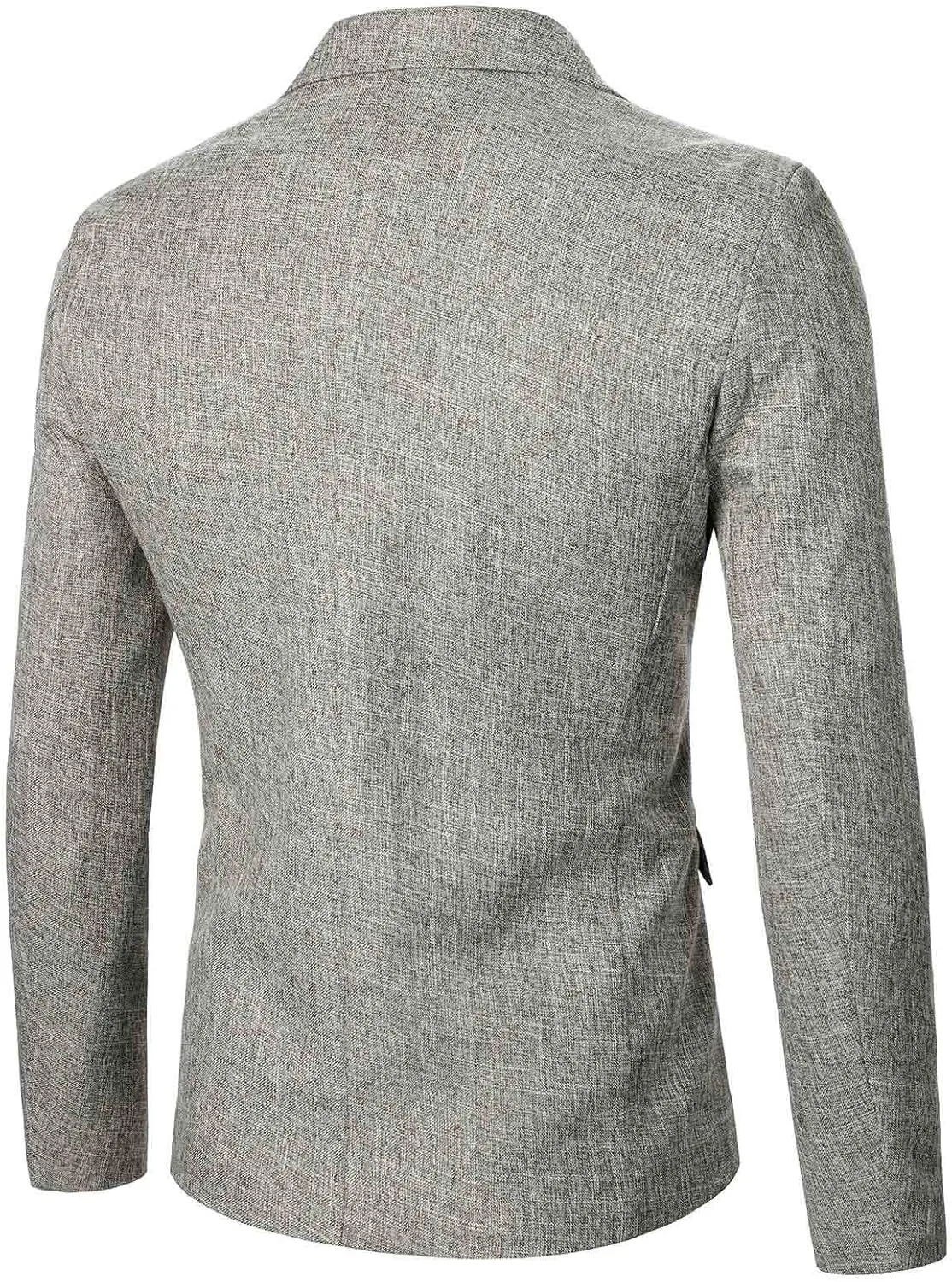 Mens Casual Lightweight Blazer Jacket Two Button Business Jackets Regular Fit Stretch Sport Coats Dinner Jacket