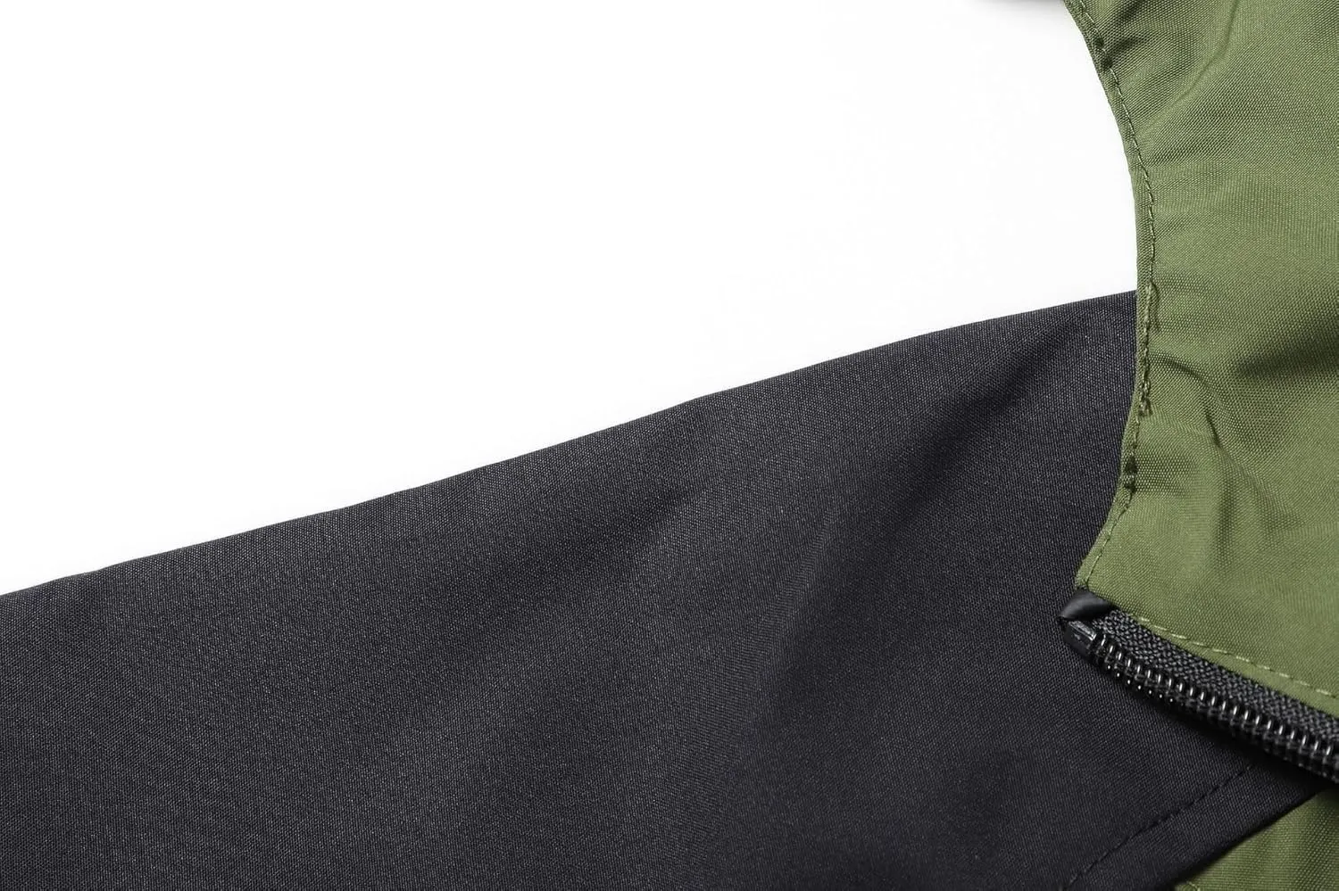 Men's Lightweight Windbreaker Hooded Windproof Water Resistant Rain Jacket Casual Zip Up coat Hiking Fishing Activewear