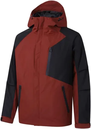 Men's Lightweight Windbreaker Hooded Windproof Water Resistant Rain Jacket Casual Zip Up coat Hiking Fishing Activewear
