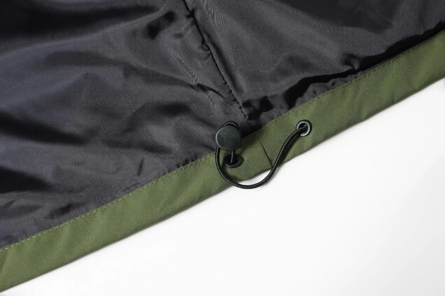 Men's Lightweight Windbreaker Hooded Windproof Water Resistant Rain Jacket Casual Zip Up coat Hiking Fishing Activewear