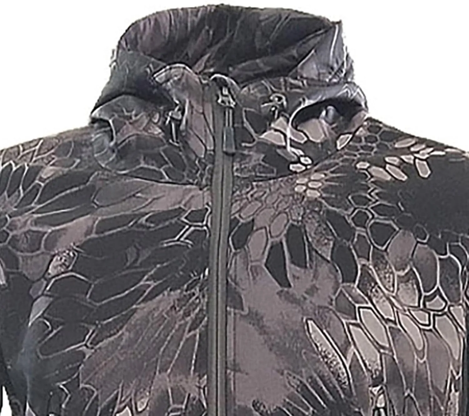 Men's Military Tactical Hoodie Jacket Warm Fleece Linend Hooded Winter Windproof Warm Hoodie Coat with Pockets