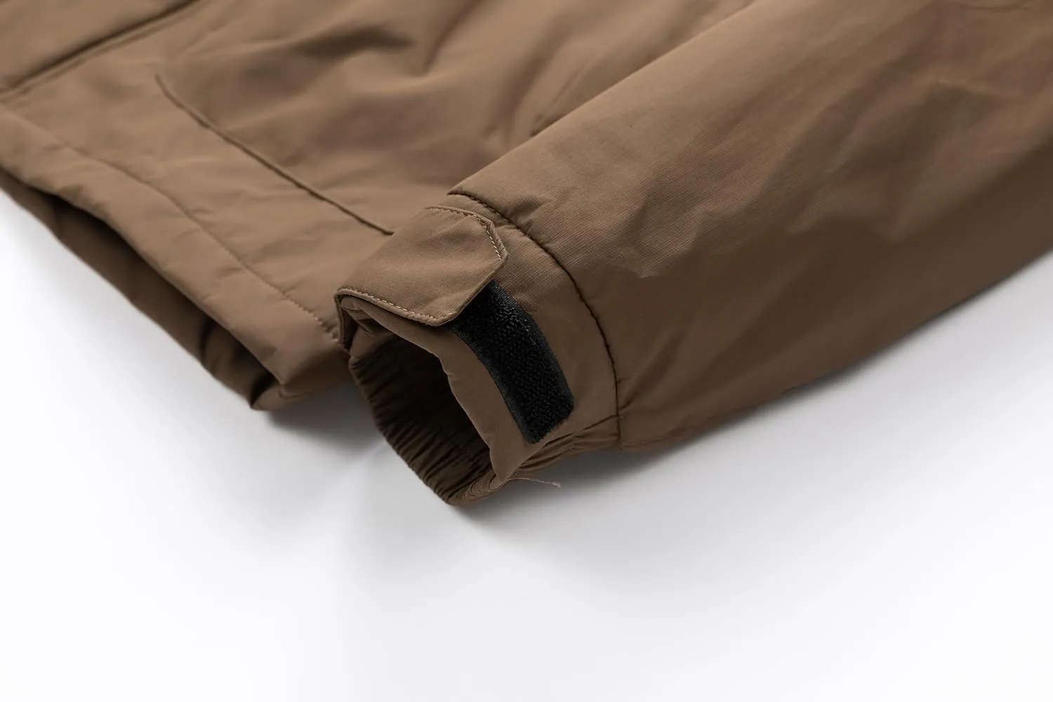 Men's Mountaineering Warm Winter Jacket Hooded Warm Removable Jacket Multi-Pocket Rain Jacket