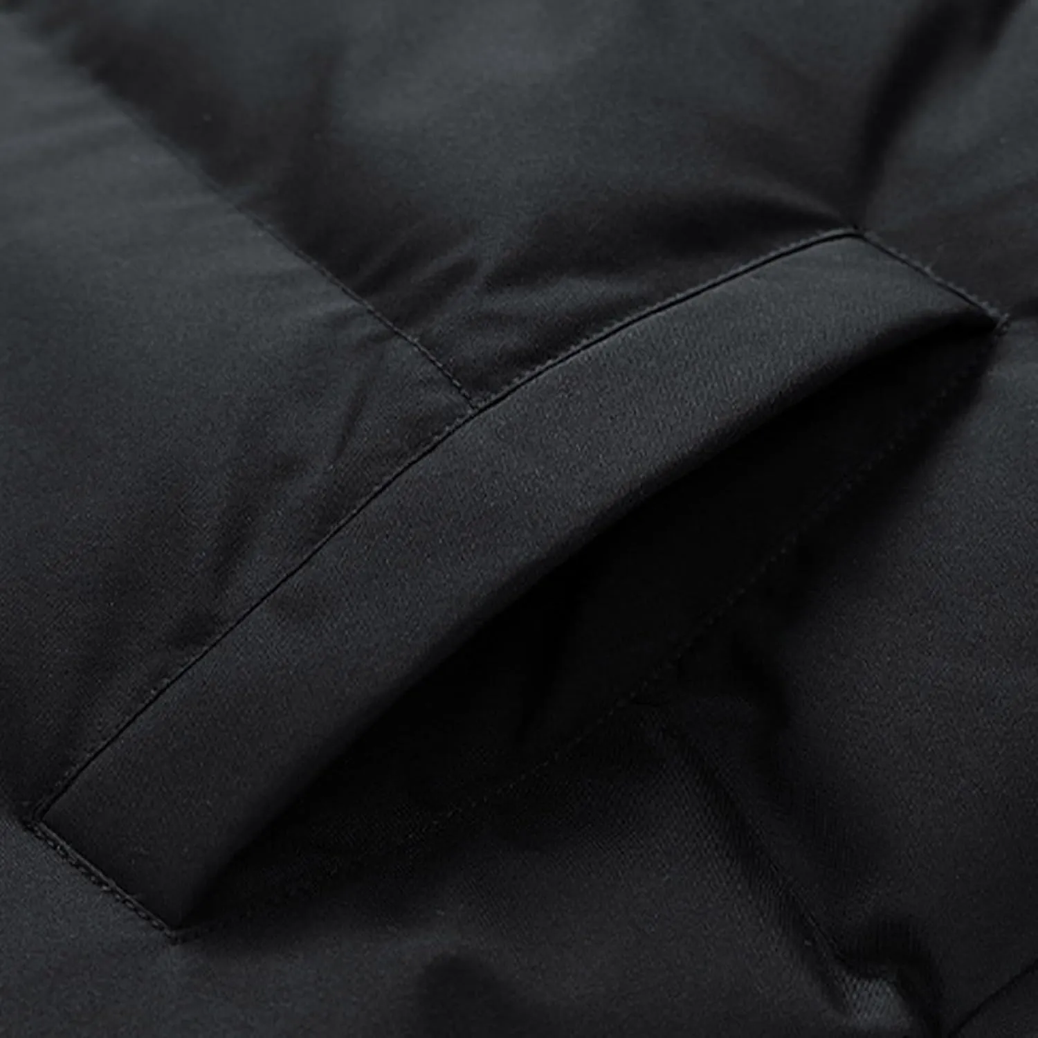 Men's Warm Puffer Jacket Men's Autumn and Winter Simple Comfortable Warm Plus Size Hooded Medium Warm Winter Coats