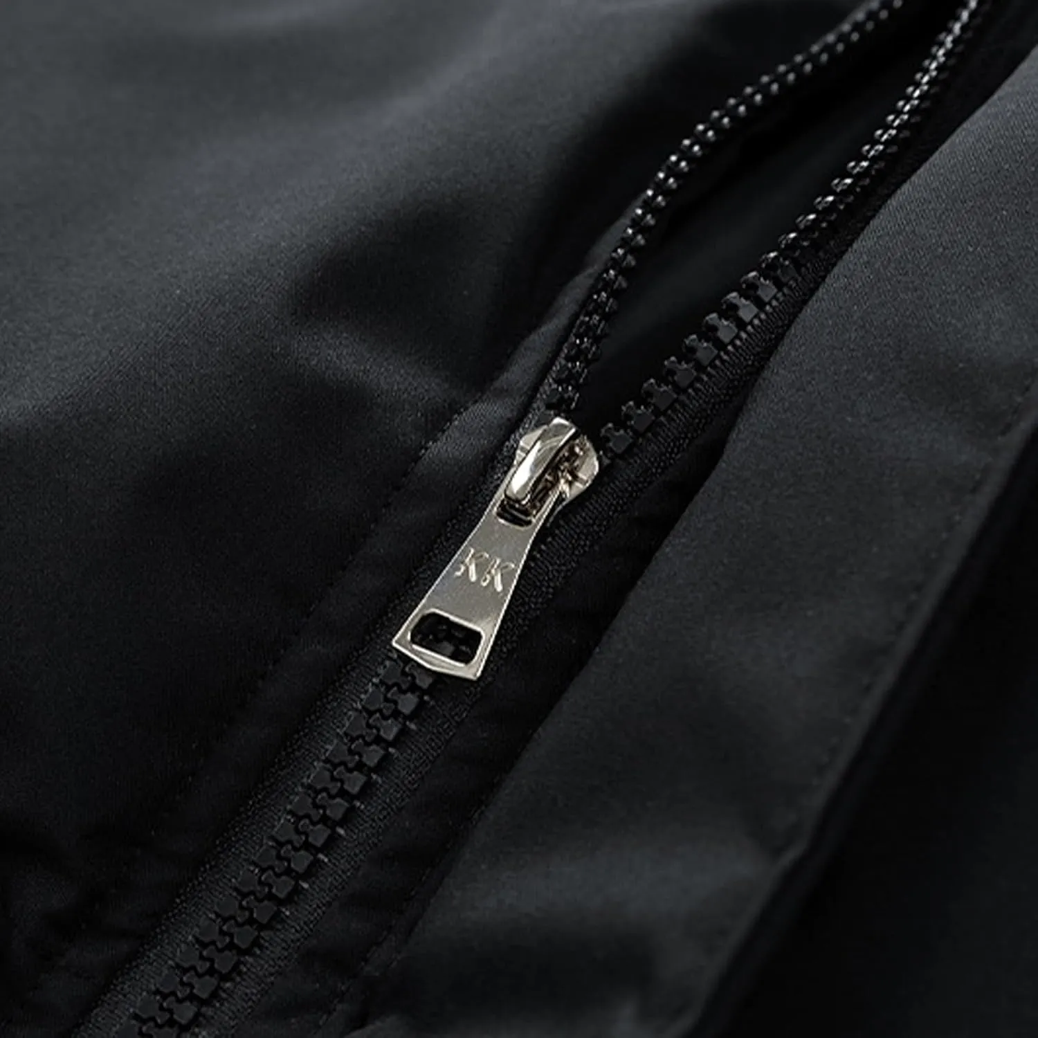 Men's Warm Puffer Jacket Men's Autumn and Winter Simple Comfortable Warm Plus Size Hooded Medium Warm Winter Coats