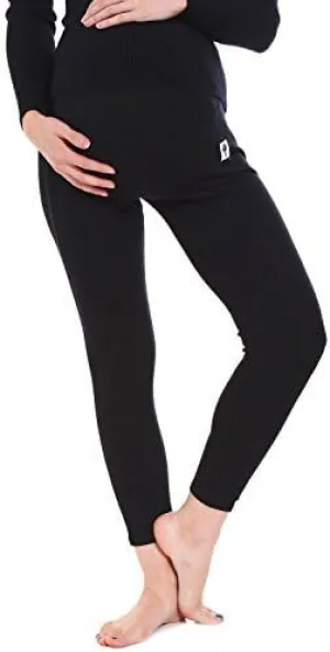 MNLYBABY Pregnancy Warm Leggings for Women Cotton High Waist Stretch Leggings Warm Thick Pants