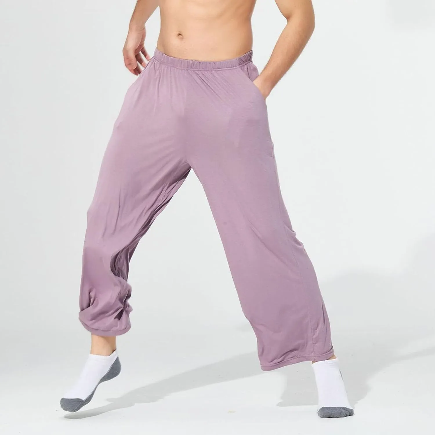 Pajama Pants Women Y2K Striped Elastic High Waist Straight Wide Leg Casual Loose Going Out Pants Bottoms Sleepwear
