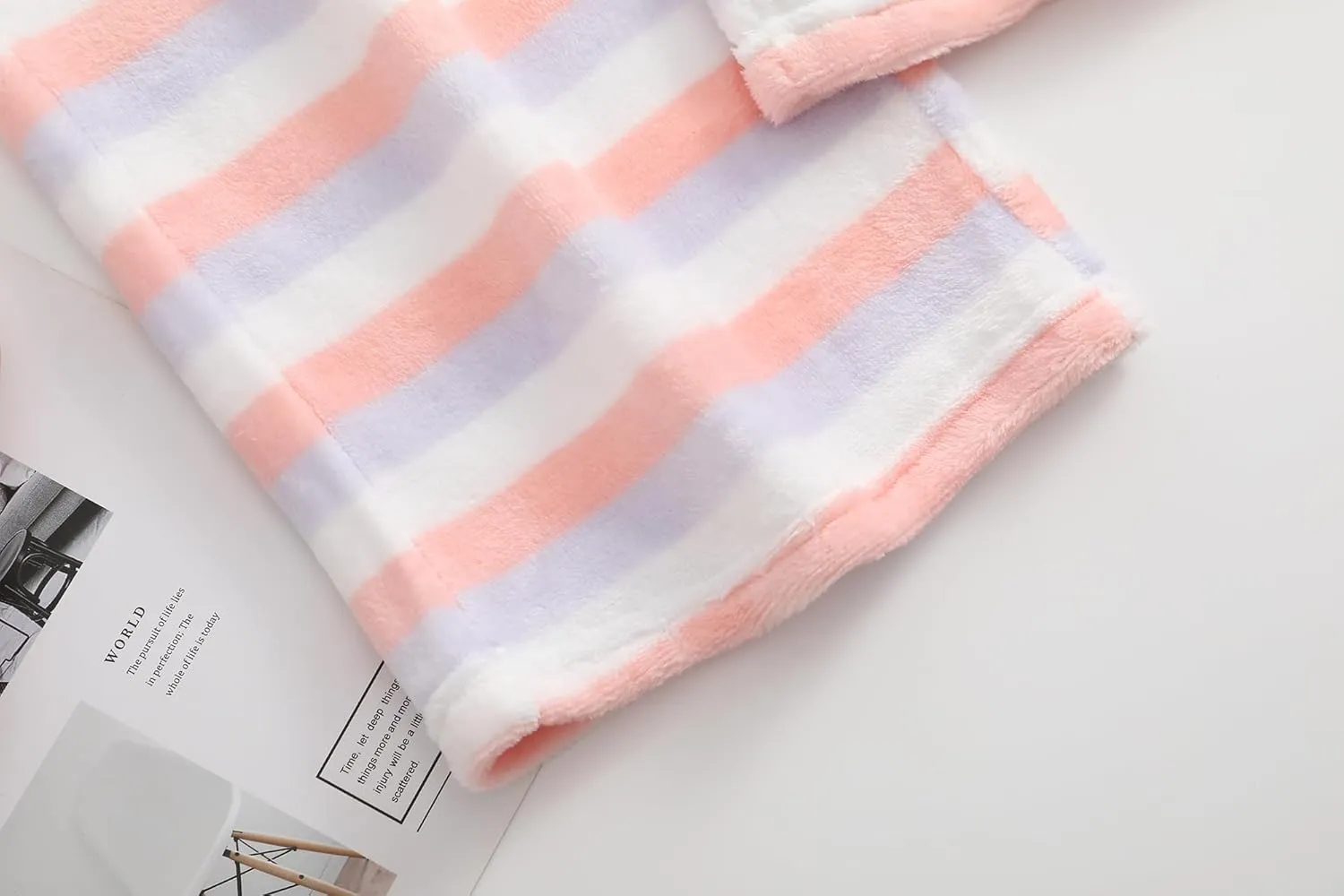 Pajamas Pants for Women Casual Flannel Plaid Lounge Pants Elastic Waist Fleece Fuzzy Plush Pj Soft Sleep Bottoms