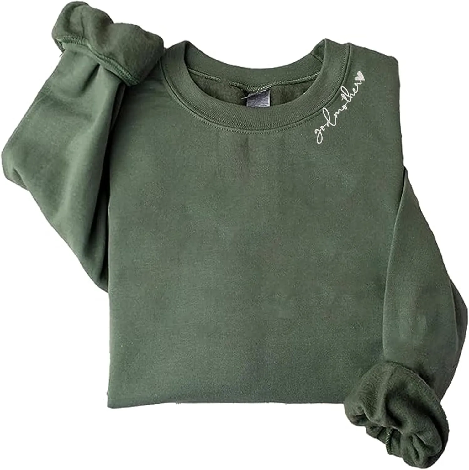 Personalized Embroidered Godmother Sweatshirt-Godmom Embroidered Sweatshirt, Madrina Proposal Gift, Godmother Gift
