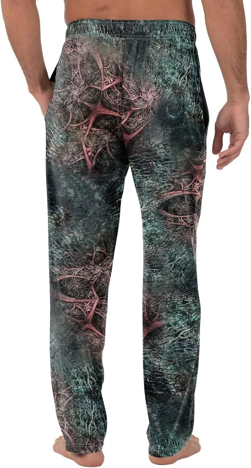 RTRDE Mens Sleepwear Pajama Pants Soft Lightweight Lounge Pant with Pockets Sleep Pj Bottoms, S-3XL