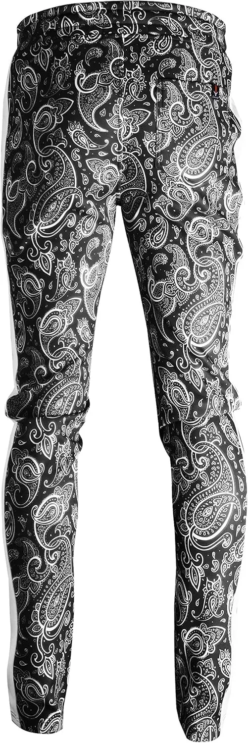 SCREENSHOT Mens Hip Hop Premium Slim Fit Track Pants