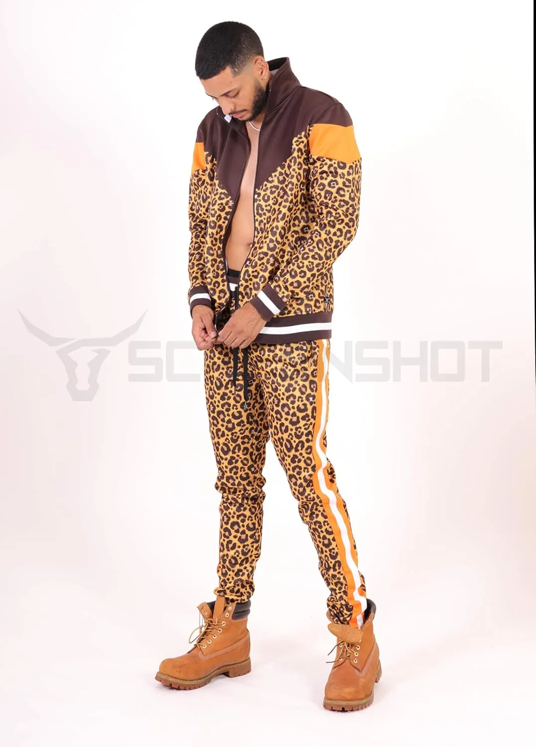 SCREENSHOT Mens Hip Hop Premium Slim Fit Track Pants