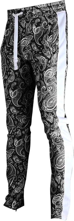 SCREENSHOT Mens Hip Hop Premium Slim Fit Track Pants