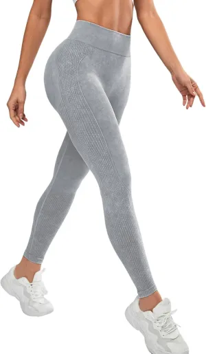 Scrunch Butt Lift Leggings for Women Workout Yoga Pants Ruched Booty High Waist Runched Booty Compression Tight