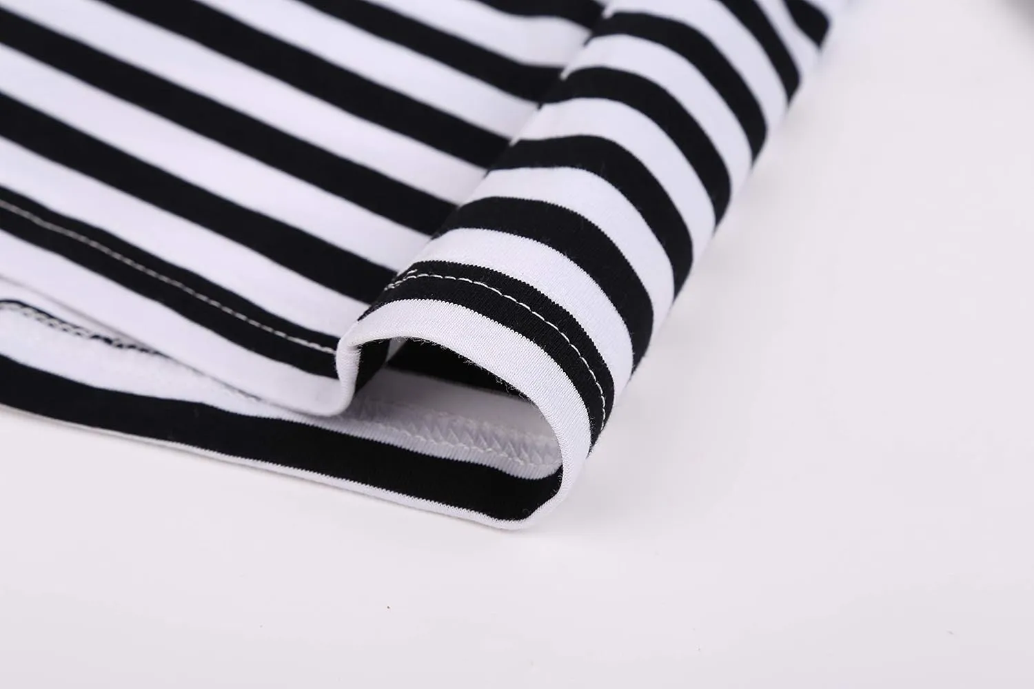 SHUIANGRAN Men's Striped T-Shirt Sport Cotton Shirts Classic Fit Casual Pullover Long/Short Sleeve Crew Neck Striped Shirts