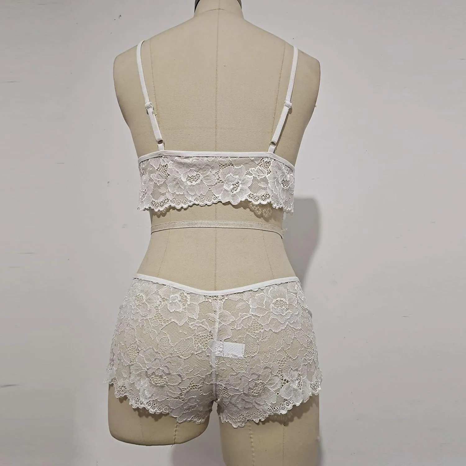 Size Underwear Floral Bra Women Corset Bralette Two Piece Lingerie Lace Plus Lace Push up Bras for Women Set