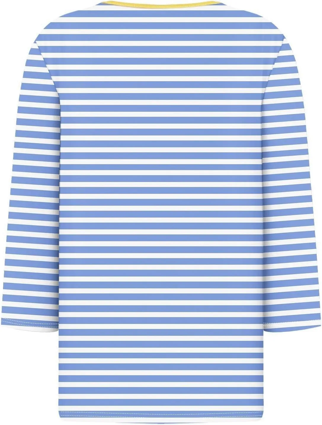 Striped Shirt Women Oversized Color Block Long Sleeve Sweatshirt Pullover Slim Henley Collar Tops Blouse Basic Tee