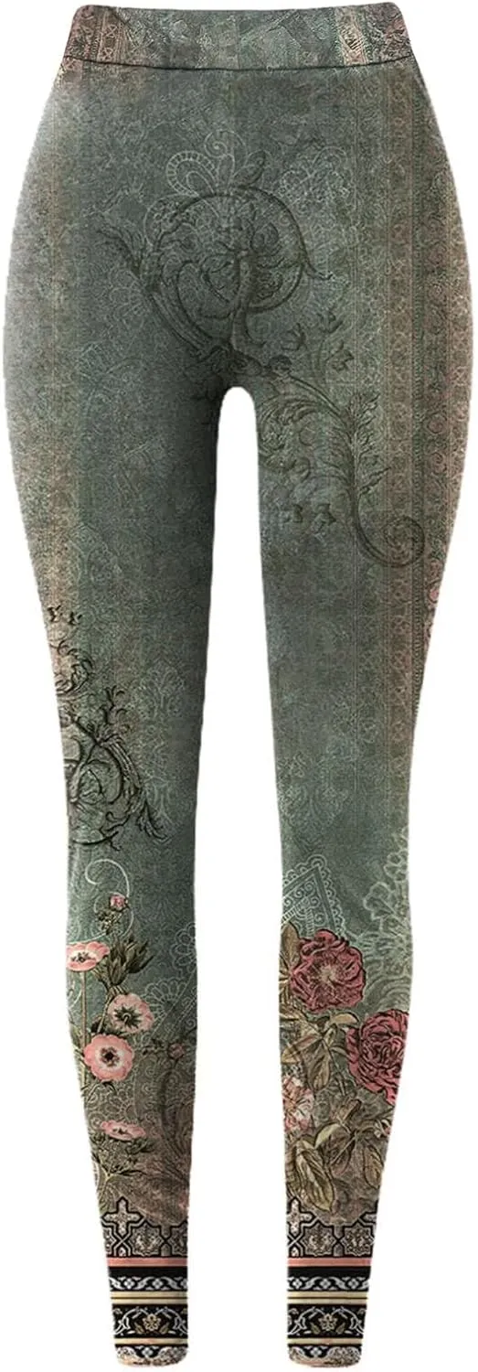 Thick Workout Leggings for Women Womens Plus Size Yoga Pants with Pockets Womens Active Wear