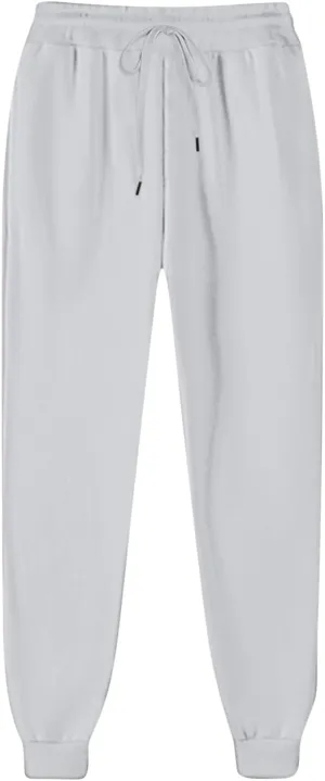 TIMIFIS Womens Sweatpants with Pockets Plus Size Lightweight Lounge Pants Drawstring Comfy Joggers Elastic Waist Trousers