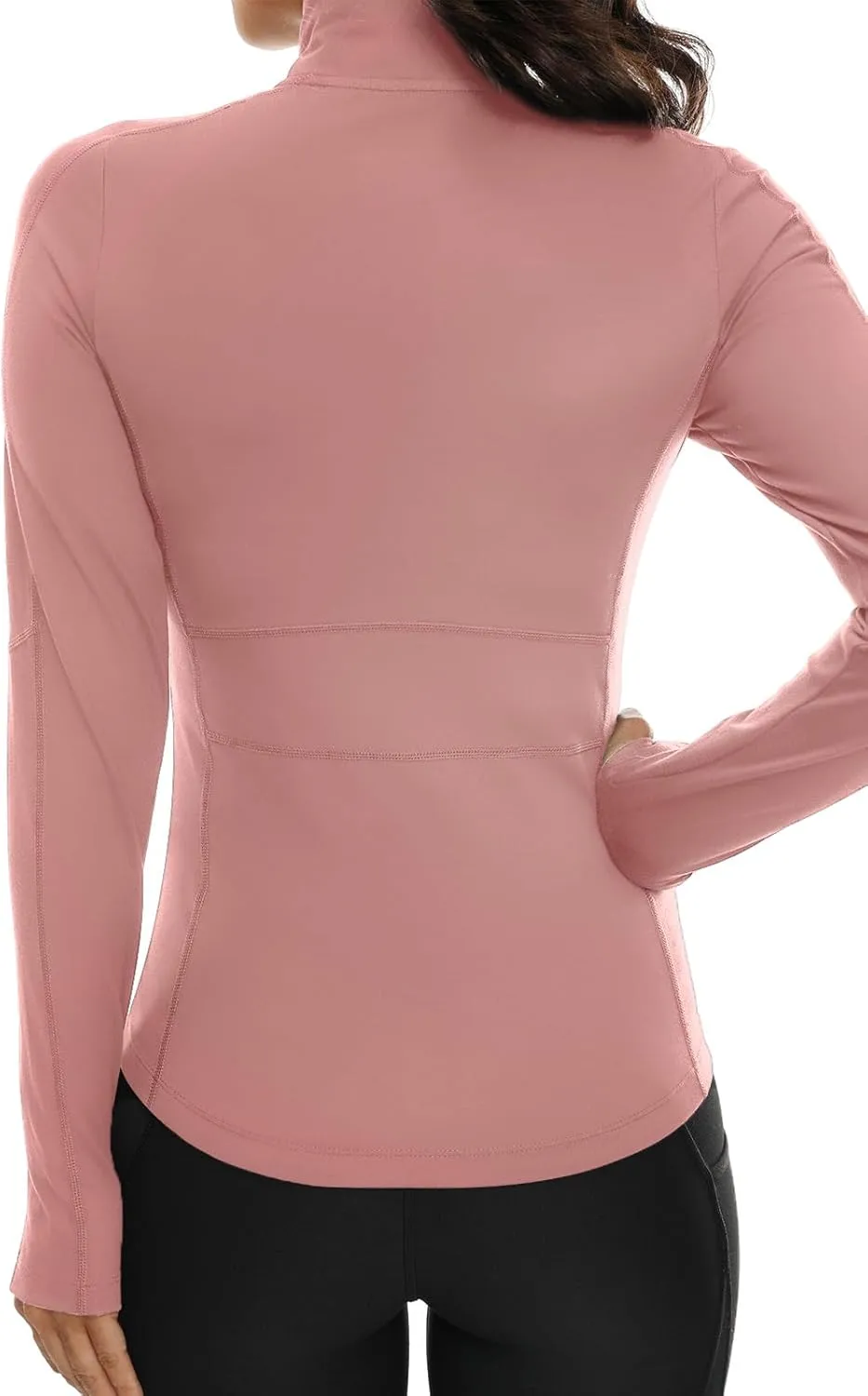 VUTRU Women's Workout Yoga Jacket Full Zip Running Track Jacket