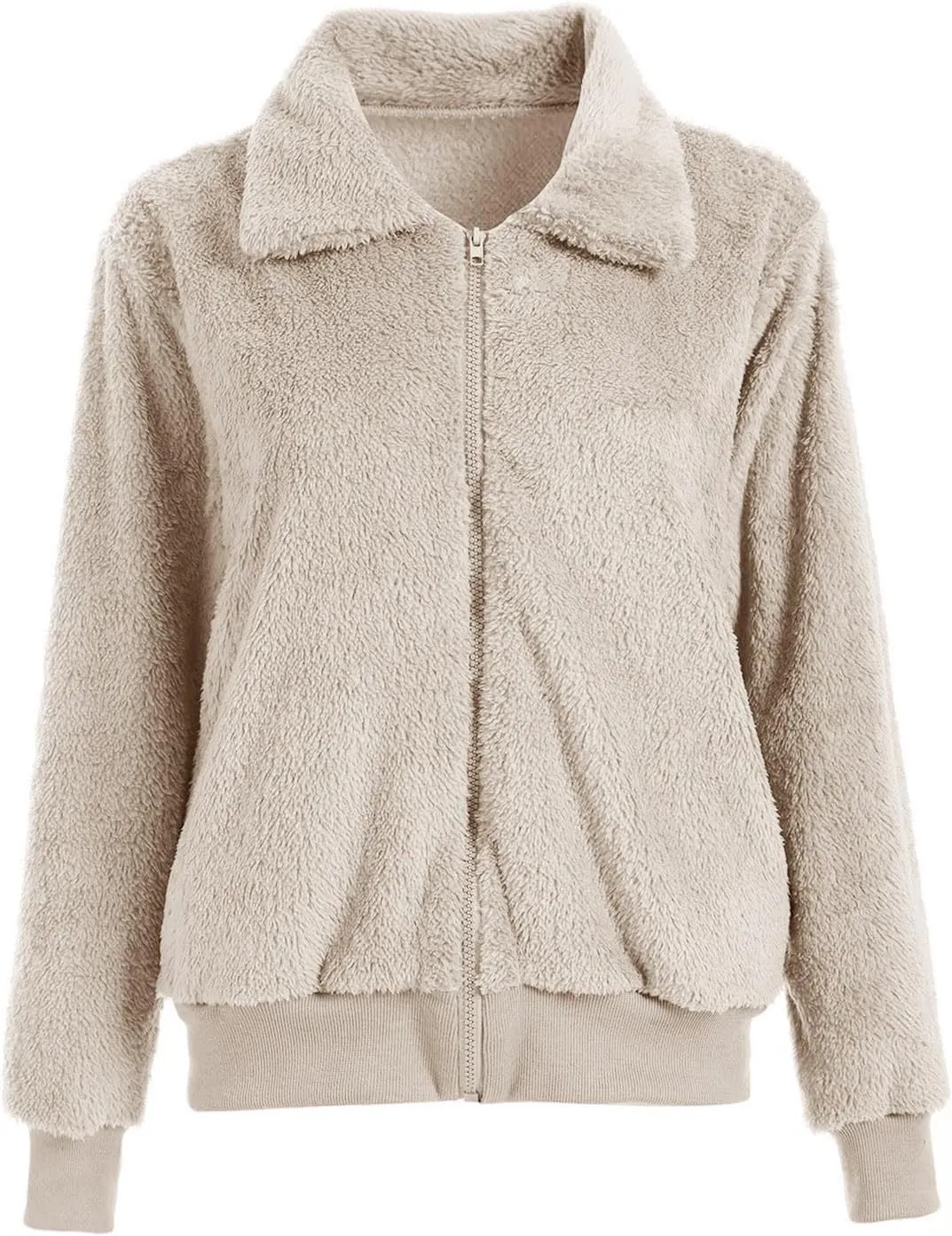 Warm Snow Fleece Winter Jacket Winter Warm Wool Overcoat Cotton Overcoat Overcoat Pullover Sherpa Fleece Zip Up