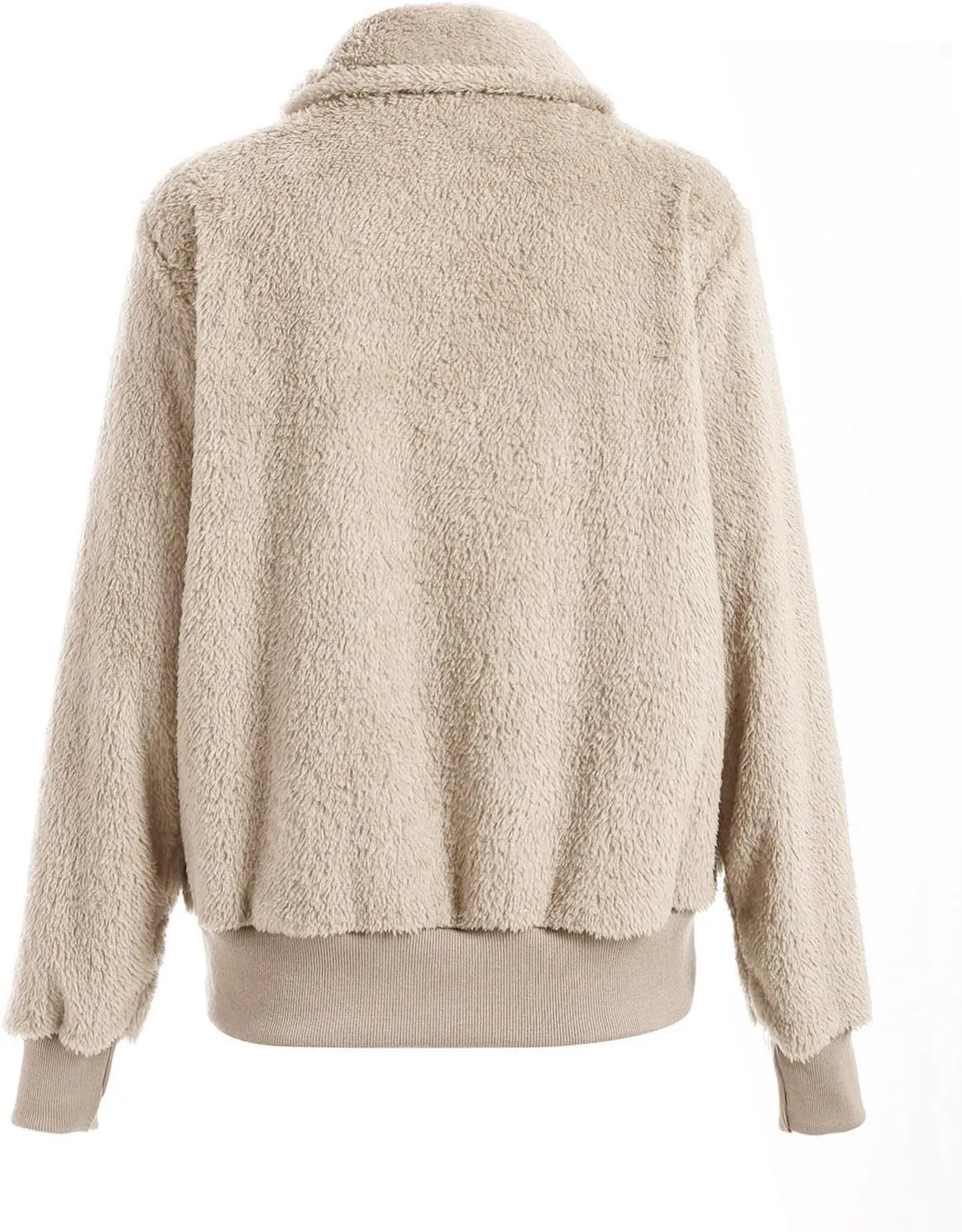 Warm Snow Fleece Winter Jacket Winter Warm Wool Overcoat Cotton Overcoat Overcoat Pullover Sherpa Fleece Zip Up