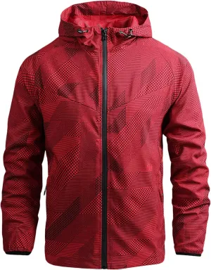 Windproof Jacket for Men Raincoats Lightweight Bomber Jacket Causal Varsity Flight Track Jackets Trench Padded Coats
