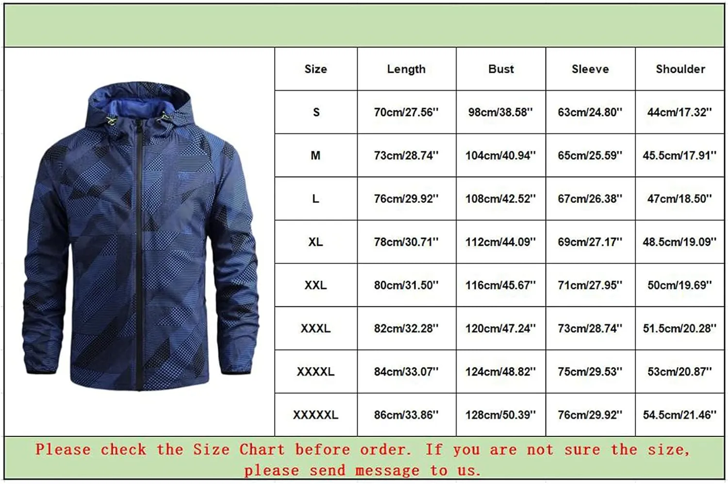 Windproof Jacket for Men Raincoats Lightweight Bomber Jacket Causal Varsity Flight Track Jackets Trench Padded Coats